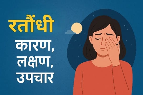 Night Blindness and Ayurvedic treatment.