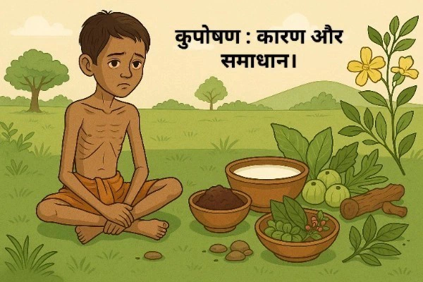 Malnutrition ke karan or upchar.